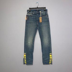 Polo Ralph Lauren Callen High Rise Slim Jeans with Western Aztec Beading…